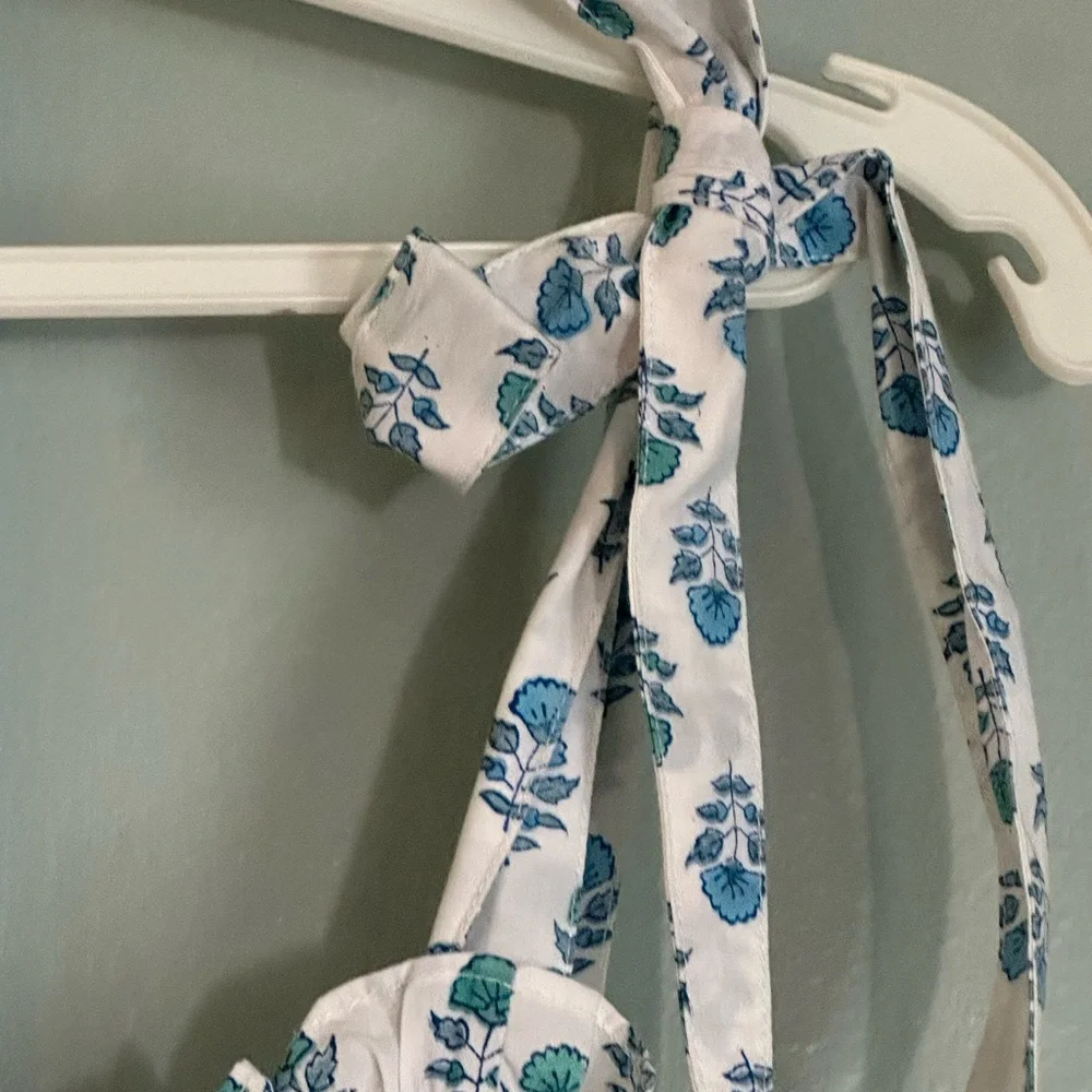 Pink City Prints Mint Meadow Jessica Dress M - Picture 5 of 7